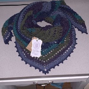 🧶CROCHET BLUEBERRY TORTE SHAWL💙💜💙
